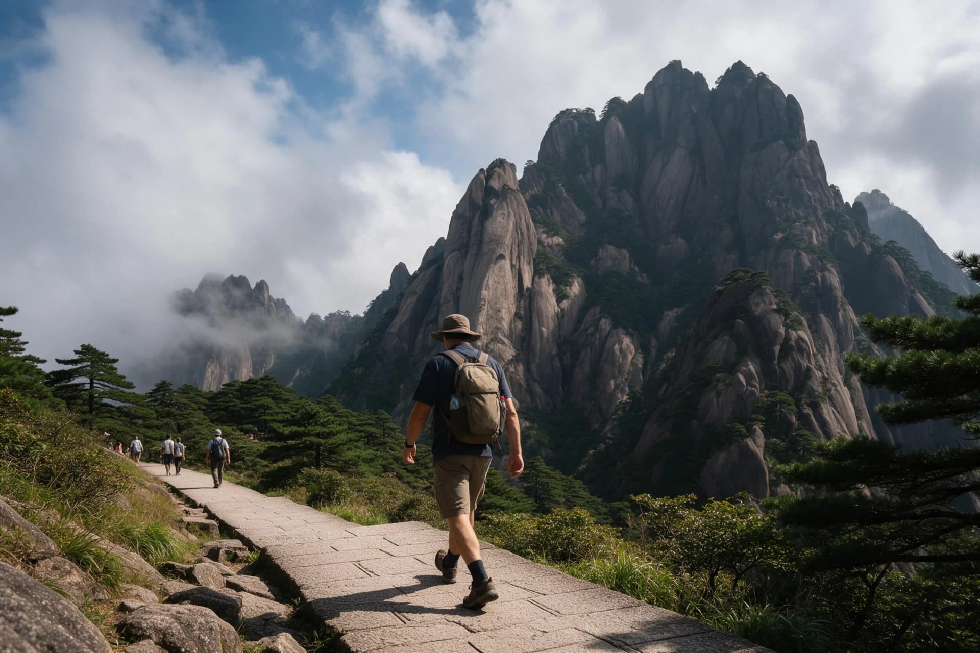 Australia travelers planning a China journey, original documentary travel photograph