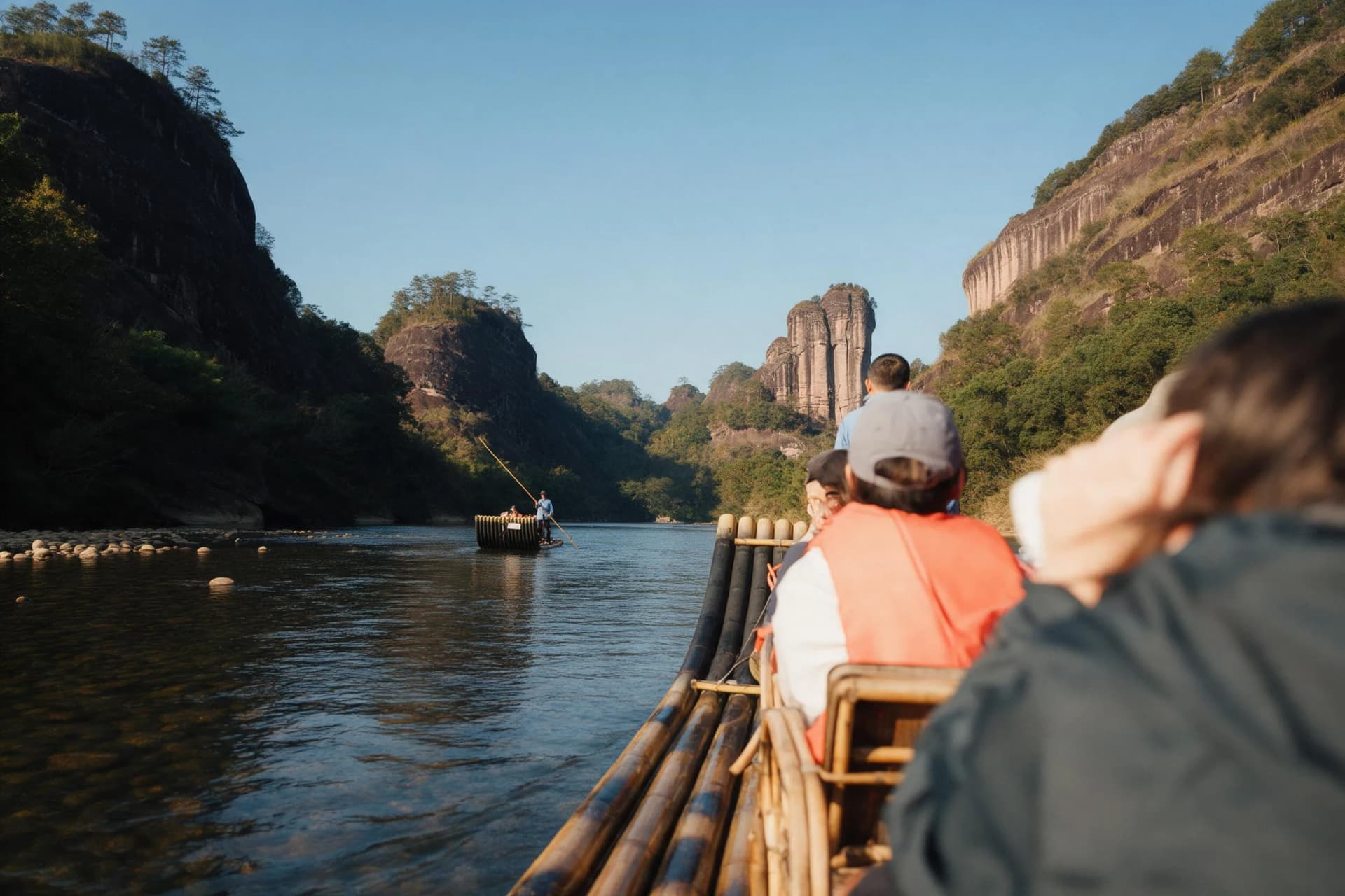 Wuyishan and the Nine-Bend River: China's 9.5 km Bamboo Raft and Peak Hike