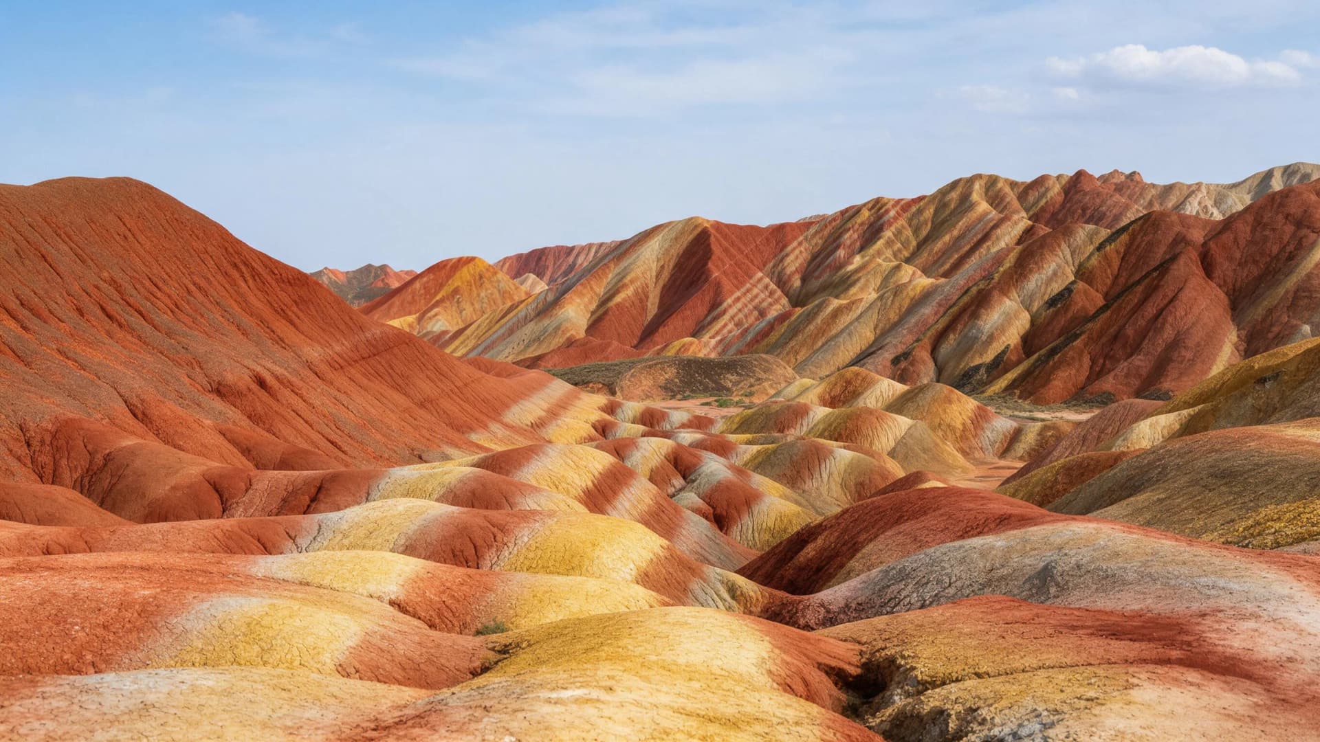 The Rainbow Mountains of Zhangye: China's Most Colorful Landscape