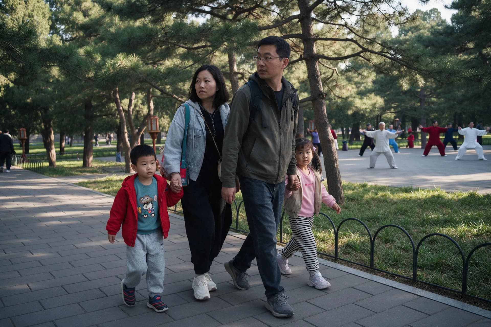 United Arab Emirates travelers planning a China journey, original documentary travel photograph