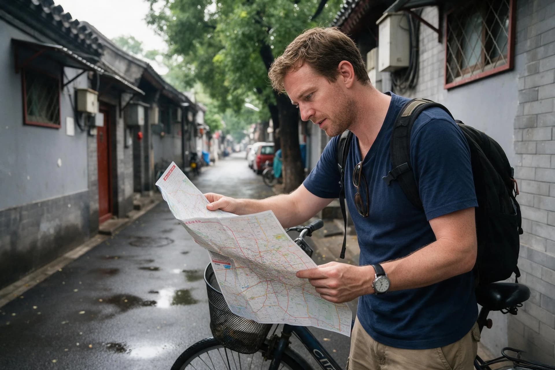 United Kingdom travelers planning a China journey, original documentary travel photograph